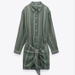 Zara shirt dress